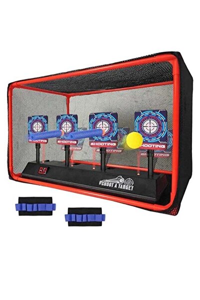 Generic Electronic Auto Reset Digital Shooting Target with net for Toy Gun Gi...