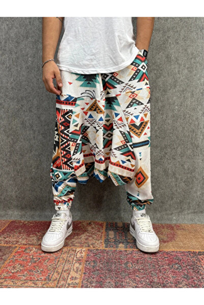 FıttingRoom Patterned Shalwar with Elastic Waist