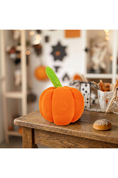 Alista Home Halloween textile pumpkin decoration, 9 x 9 x 9 cm