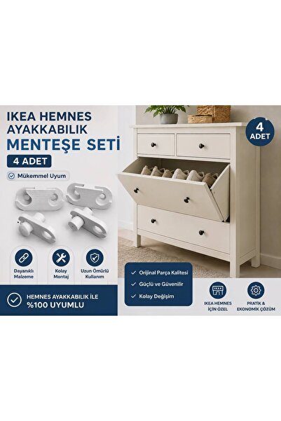 Genel Markalar Hemnes Ayakkabılık İçin Menteşe Seti