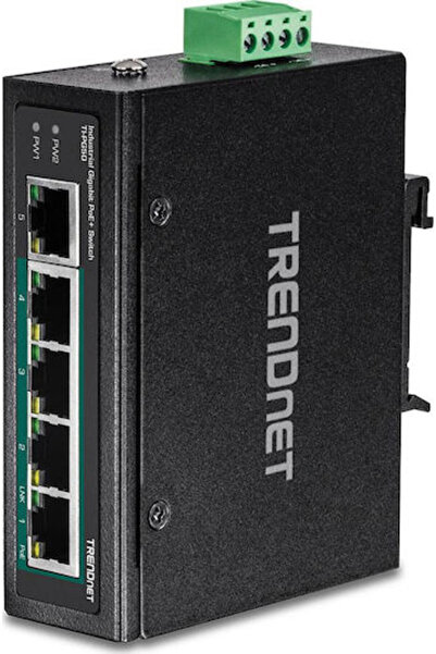 TRENDnet TI-PG50 Μη διαχειριζόμενος διακόπτης L2 PoE+ με 5 θύρες Ethernet Gig...