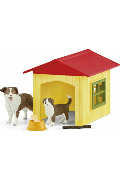 SCHLEICH S Farm World Σπιτάκι σκύλου για 3+ ετών