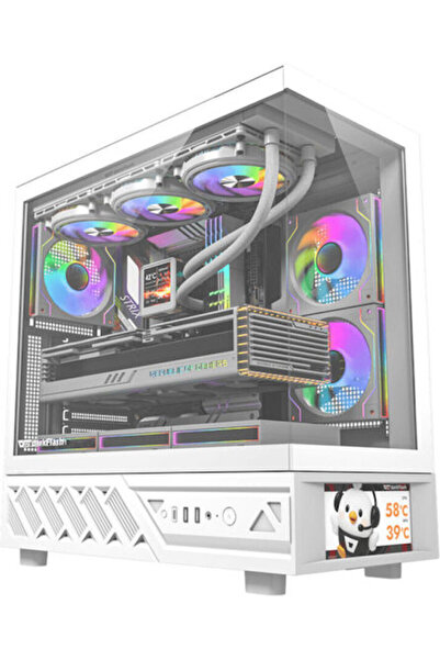 Other Darkflash DS950V Gaming Midi Tower Θήκη Υπολογιστή με Πλαϊνό Παράθυρο Λ...