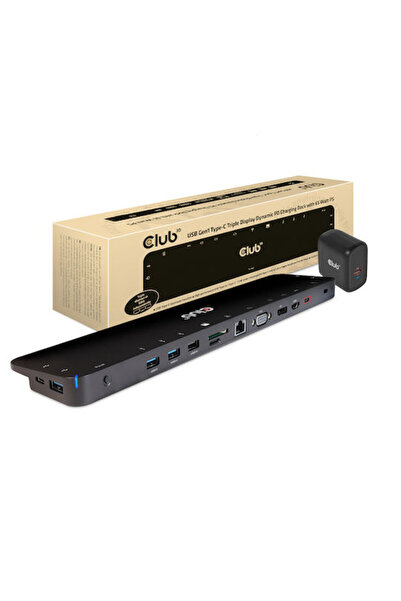 Other Club3D USB-C Σταθμός Σύνδεσης με HDMI DisplayPort 4K PowerDelivery Ethe...