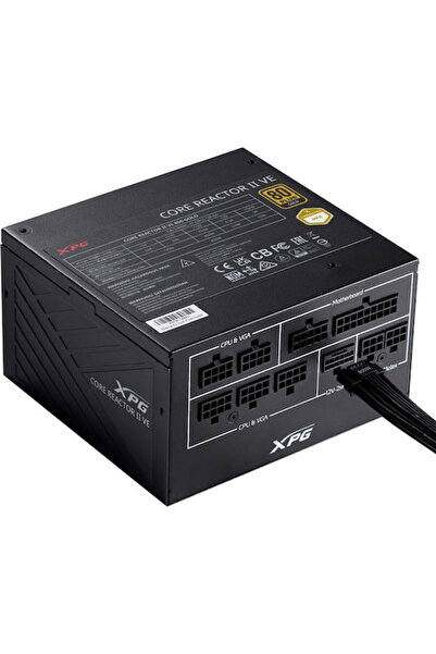 Adata Core Reactor II VE 750W Μαύρο Τροφοδοτικό Υπολογιστή Πλήρως Αρθρωτό 80 ...