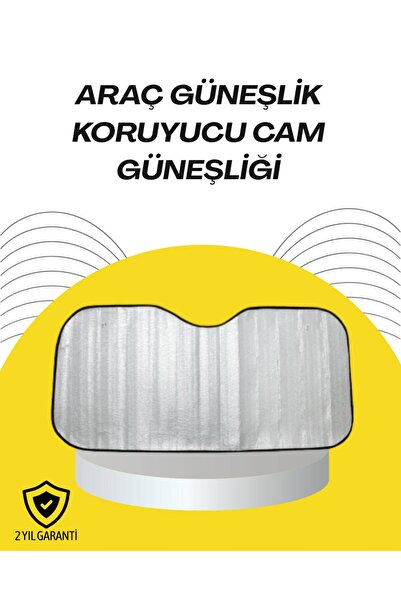 pınaxar Foldable Reflective Car Sunshade – High Protection Against Summer Heat