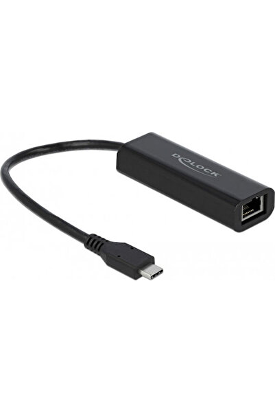DELOCK 66298 Προσαρμογέας δικτύου USB-C με ενσύρματη σύνδεση Ethernet
