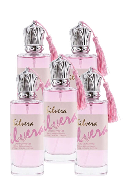 Sniff 5 قطع من عطر سيلفيرا 100 مل