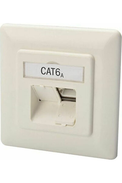 Digitus Μονή Υποδοχή Δικτύου RJ45 Λευκή DN-9007-1