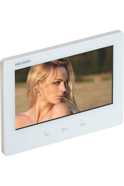 Hikvision Σετ Θυροτηλεόρασης DS-KIS704EY-AFW2 Αλουμινίου Λευκό