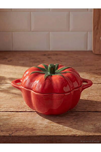 LC Waikiki Quality Parts from Çelebi Store: Ceramic Bowl with Tomato Figure