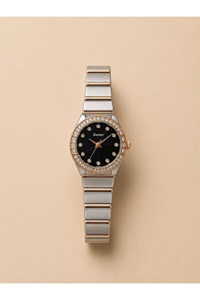 KAREEN Women's Watch Luxury Smooth Steel 2 Year Warranty
