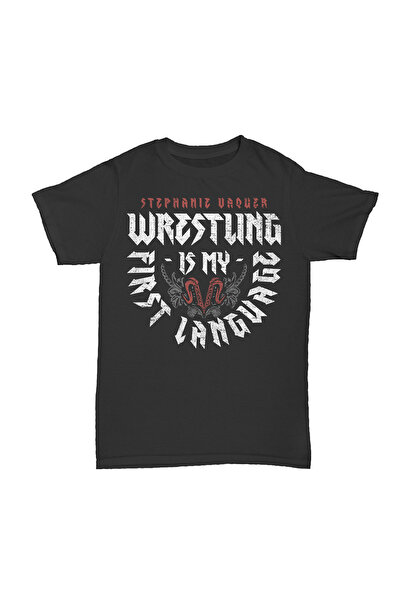l'eivor Stephanie Vaquer Printed Black Cotton T-Shirt