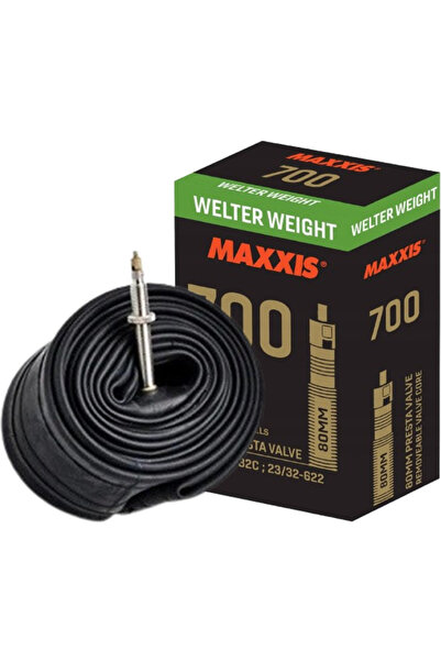 Maxxis CAMERE DE AER BICICLETĂ 700x23/25/28/30/32/35 (622x33-50) FV 80 mm Gre...