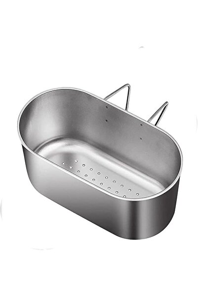 JOYZZZ Stainless Steel Sink Drain Strainer Basket, Durable Hanging Sink Strai...