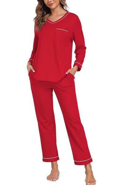 GENERAL EA'S SECRET 100% cotton Pajamas for Women Summer Lightweight Long Sle...