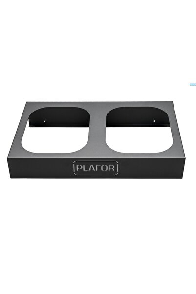 PLAFOR Metal Support For 2 Selective Recycling Bins (2 X 28L), 68 X 37 X H10C...