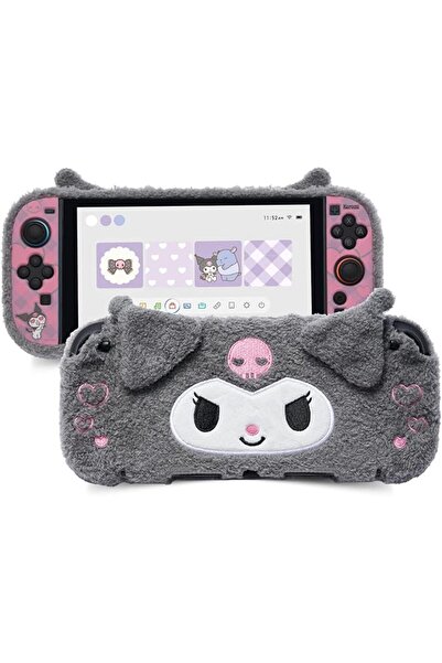 GENERAL Kuitmor Cute Plush Protective Case Compatible with Switch 2 (2025), A...