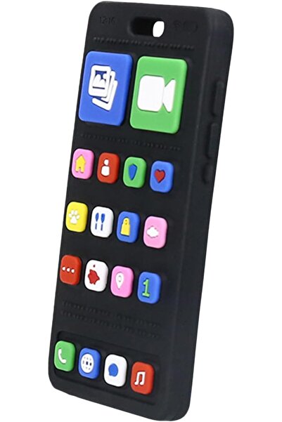 Generic Phone Toy Teething Relief Toys | Silicone Soft Chewable Game for Nurs...