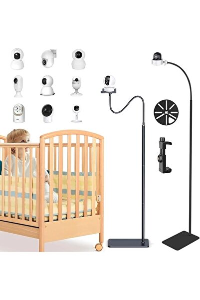 Generic Baby Monitor Floor Stand 170cm Adjustable Height Holder Mount with Cl...