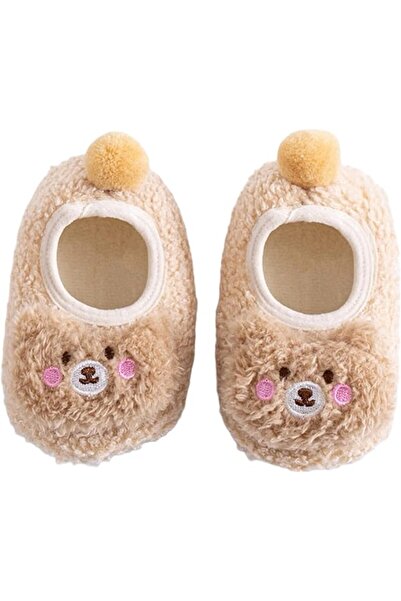 X SPRING Plush Toddler Slippers, Size 12 Cozy House Slippers for Children, An...