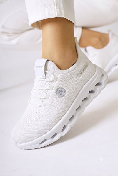 McDark Women's Non-Yellowing Sole Knitwear Knitted Anatomical Insole Sneaker ...