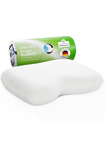 THIRD OF LIFE NuMoon Ergonomic Side Sleeper Pillow, Memory Foam Pillow with P...