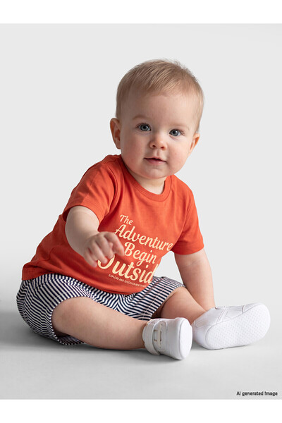 LC Waikiki Original Baby Boy Gabardine Set