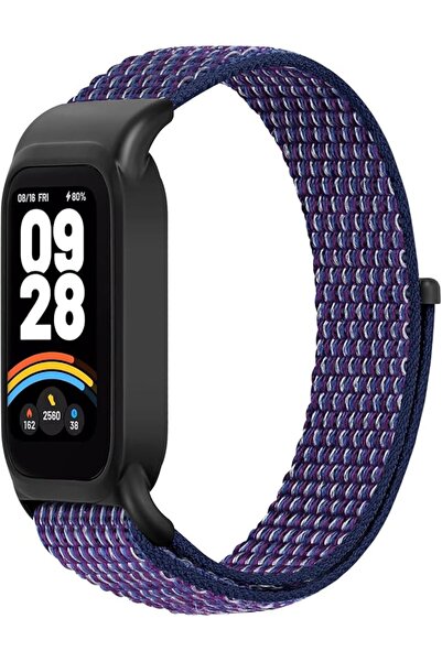 GENERAL Nylon Strap Compatible with Xiaomi Smart Band 9 Active/Redmi Band 3, ...