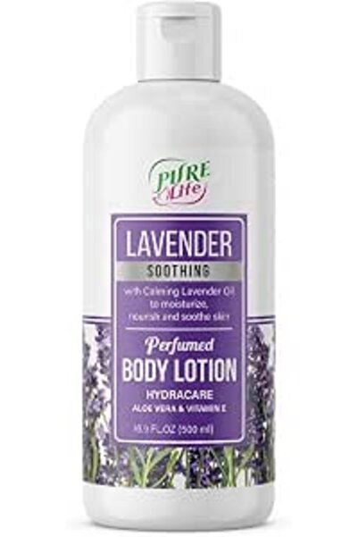 PureLife Pure Life Lavender Soothing Body Lotion 500 ml with Calming Oil, Alo...