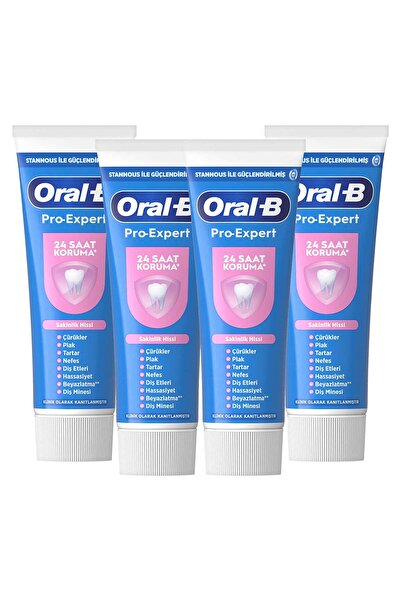 Oral-B Pro-Expert Hassas Sakinlik Hissi Diş Macunu 75ml x4