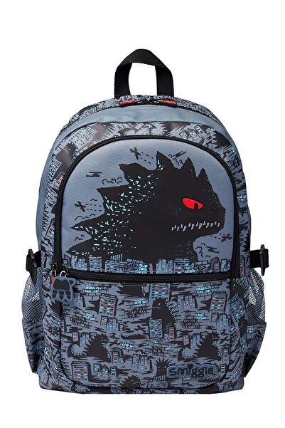 SMIGGLE Bright Eyes Classic Backpack Gray 457587