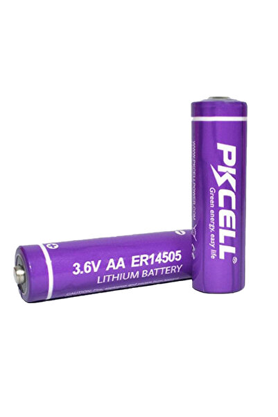PKCELL Baterie AA ER14505 , 3.6V, 2400mAh, LI-SOCL2