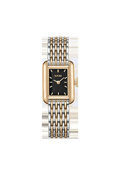 Burker Damenuhr Olivia Petite Schwarz Gold Silber