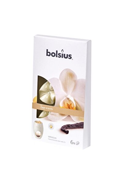 Bolsius Cipsuri din Parafina Parfumata - Vanilie - 6 Buc