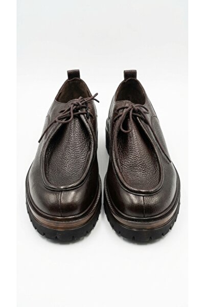 Pierre Cardin Men's Shoes Lace-Up Thick Toothed Sole Embossed Textured Daily ...