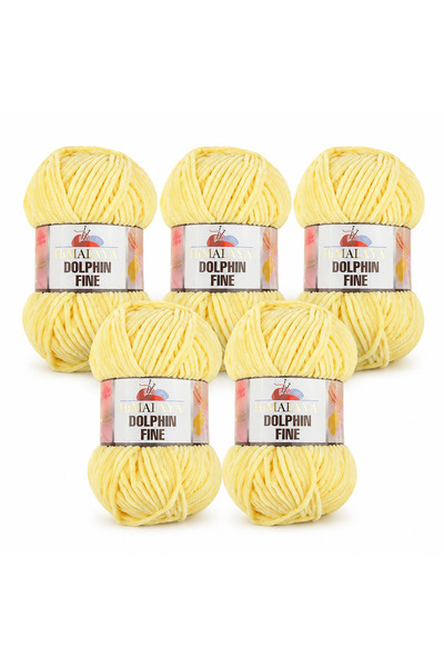 Himalaya Dolphin Fine Velvet Thread 5-Pack - 80502- 100 Gr. 175 Meters.