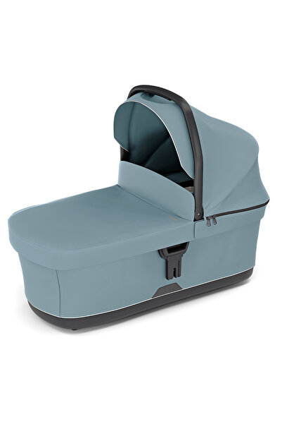 Thule Bassinet - Baby Pram 0-6 Months, Mid Blue, Blue, 83 x 40 x 65 cm