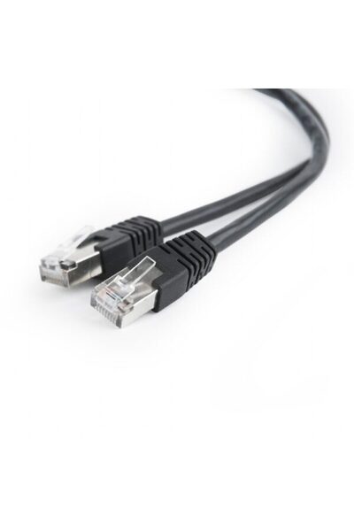 Spacer Пач кабел UTP Cat5e, мед-алуминий, 20 м, черен, AWG26, "SP-PT-CAT5-20M...