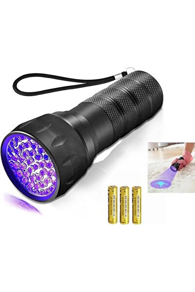X SPRING UV Flashlight Black Light, 21 LED 395nm UV Torch, Portable Mini Pock...