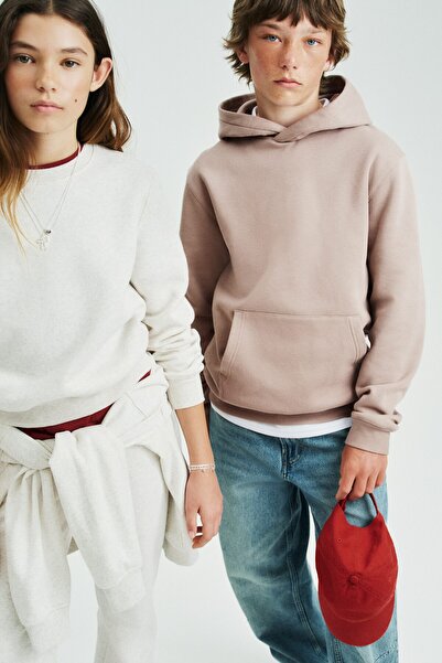 H&M Kapüşonlu ve İçi Tüylü Üst