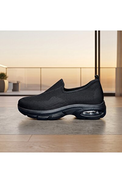 Lucky Steps Women Platform Sneakers Air Cushion 5cm Height Increase Slip On B...