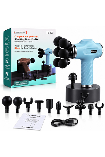 Generic Brand Mini Massage Gun TS-007, Compact Deep Tissue Percussion Muscle ...