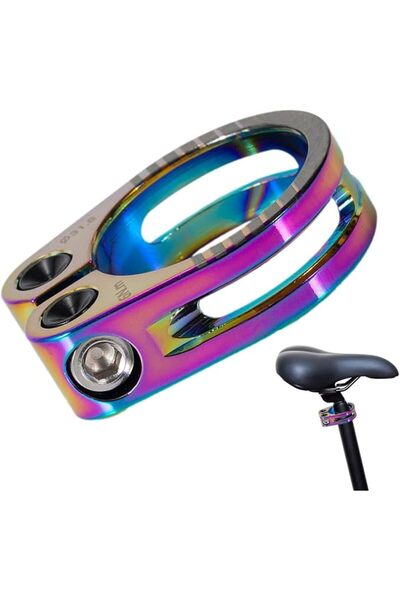 Generic Bicycle Seat Post Collar Comfortable Safe Bicycle Accessories Seatpos...