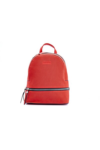 Lamonza Rucsac dama INNA ROSU 25X30X14 CM