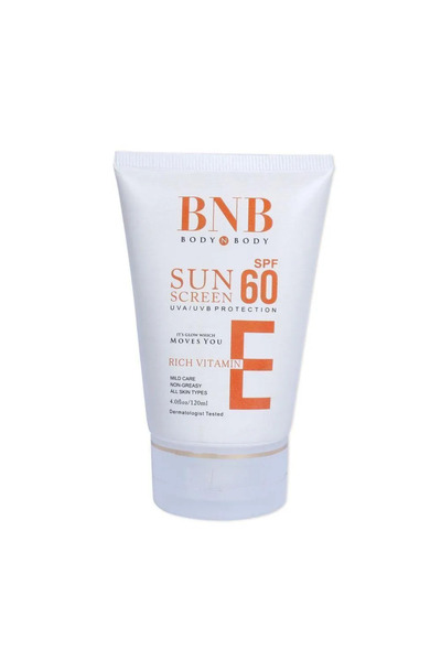 BNB Sunscreen SPF 60 Vitamin E Cream 120ml