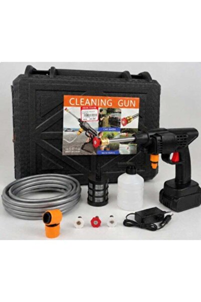 Generic Portable Pressure Washer Spray Gun with Battery & Nozzle for Car, Gar...