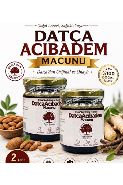 Lokman Hekim 2 Adet Orjinal Datça Acıbadem macunu 240 gr x 2 Adet