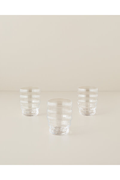 English Home Mareo Glass 3-Piece Glass 400 ml Transparent