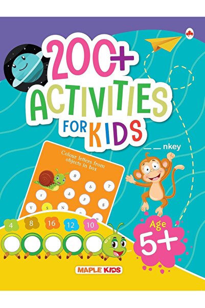 Harper Collins Brain Boosting Activity Book for Kids - 200+ Activities